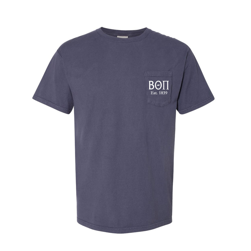 Beta Theta Pi Short Sleeve Pocket Tee