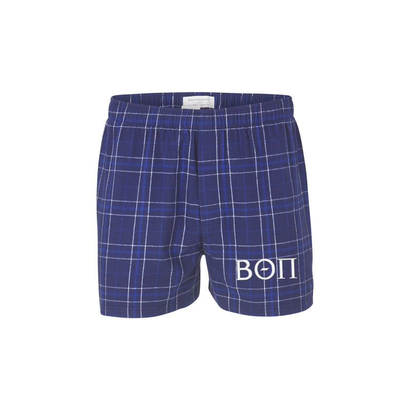 Beta Theta Pi Pajama Bottom Shorts-Boxers