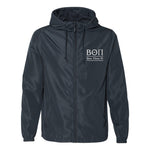 Beta Theta Pi Full Zip Windbreaker