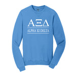 Alpha Xi Delta Vintage Color Crewneck Sweatshirt