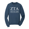 Zeta Tau Alpha Vintage Color Crewneck Sweatshirt