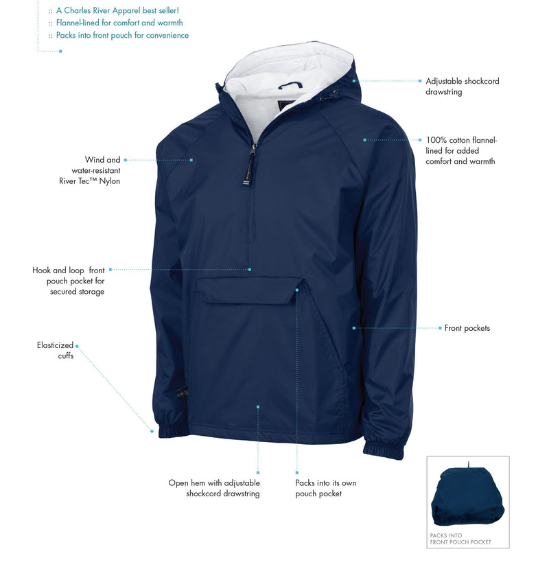FarmHouse Fraternity Lined Windbreaker