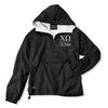 Chi Omega Classic Solid Pullover Windbreaker - Lined