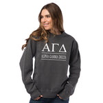 Alpha Gamma Delta Vintage Color Crewneck Sweatshirt