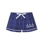 Delta Delta Delta Flannel Boxer Shorts