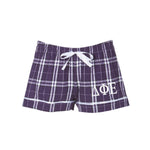 Delta Phi Epsilon Flannel Boxer Shorts
