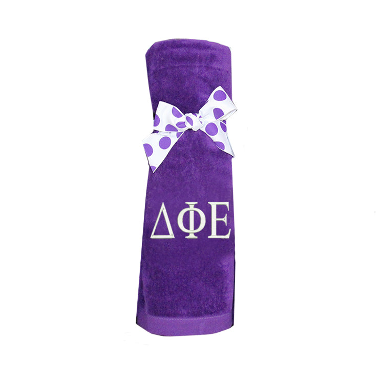 Delta Phi Epsilon Beach Towel