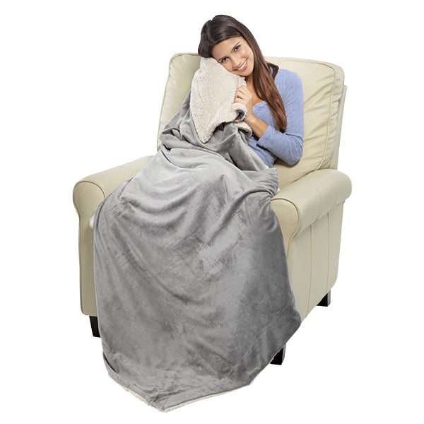 National Panhellenic Conference Sherpa Lined Blanket