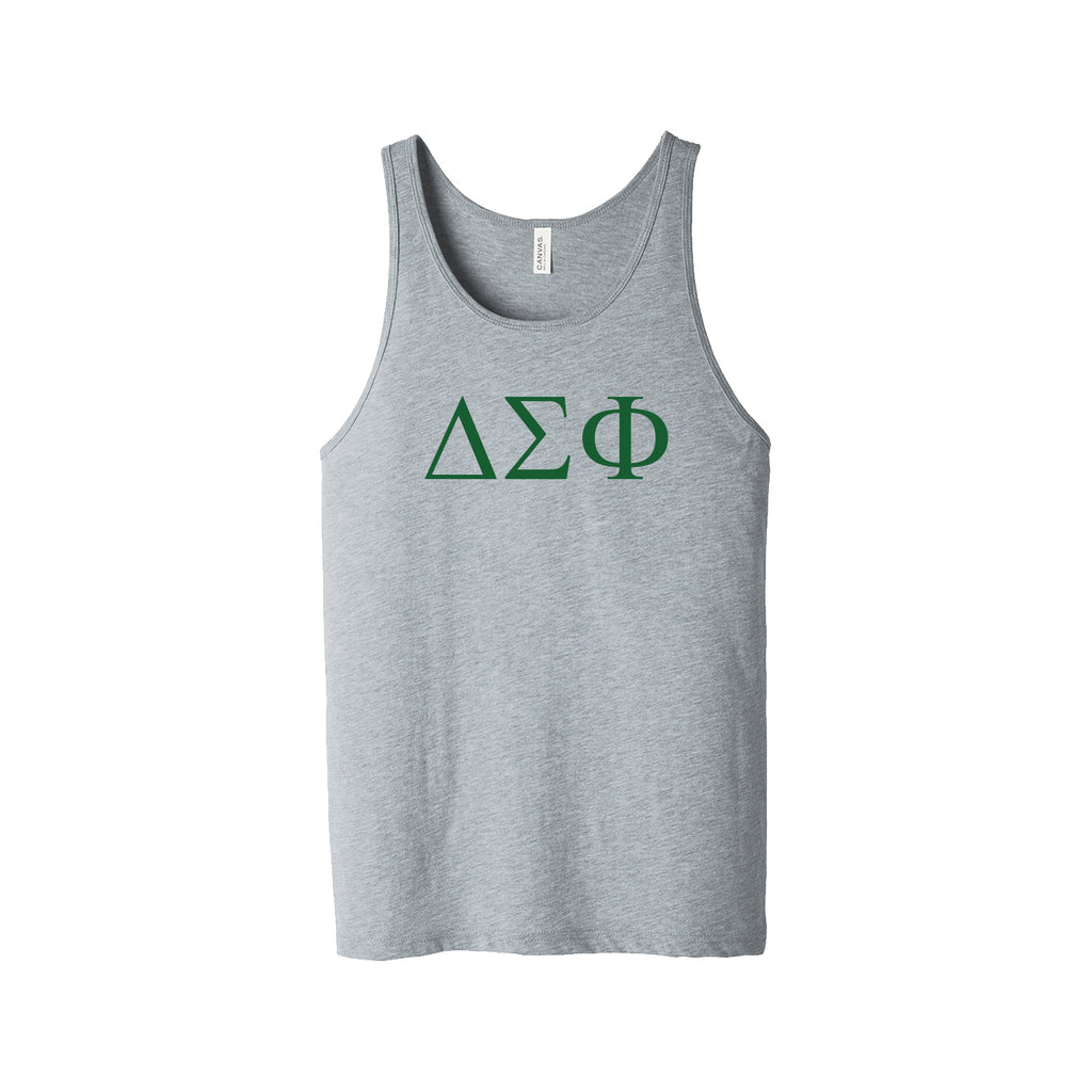 Delta Sigma Phi Fraternity Jersey Tank Top - Main Image