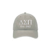 Delta Sigma Pi Beach Washed Hat