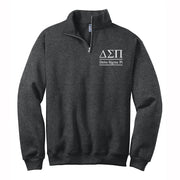 Delta Sigma Pi Quarter Zip Pullover Sweatshirt