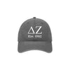 Delta Zeta Beach Washed Hat