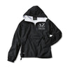 Delta Zeta Classic Solid Pullover Windbreaker - Lined