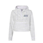 Delta Delta Delta Crop Windbreaker