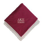 Delta Kappa Epsilon Sherpa Lined Blanket