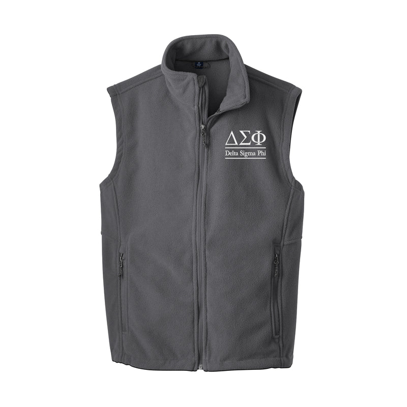 Delta Sigma Phi Fleece Vest