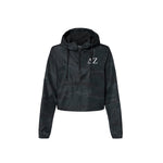 Delta Zeta Crop Windbreaker