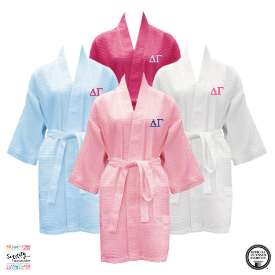 Delta Gamma Waffle Robe