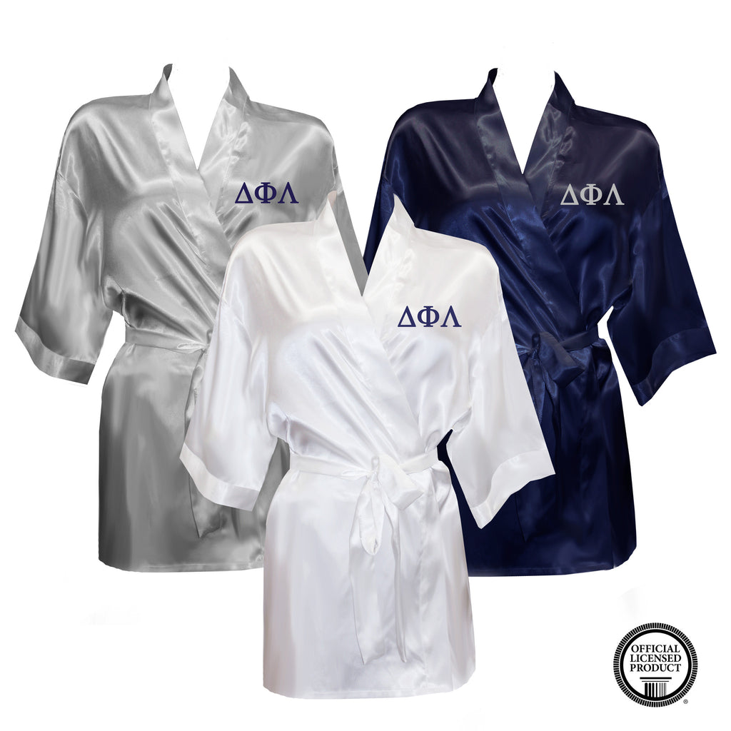 Delta Room Robe Robe – Sorority Letters Shop