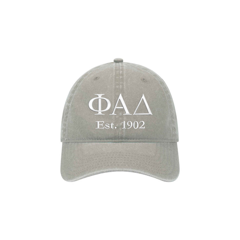 Phi Alpha Delta Beach Washed Hat