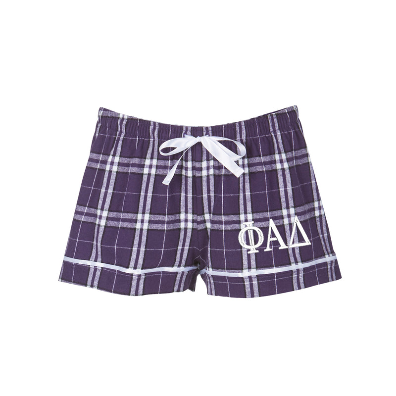 Phi Alpha Delta Flannel Boxer Shorts