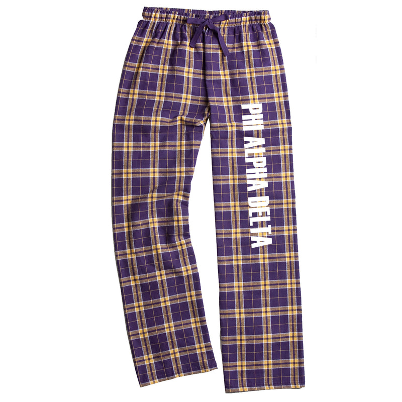Phi Alpha Delta Flannel Pants