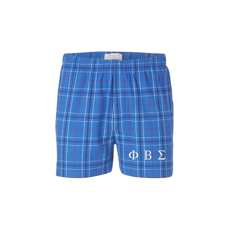 Phi Beta Sigma Pajama Bottom Shorts-Boxers