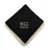 Phi Sigma Sigma Sherpa Throw Blanket