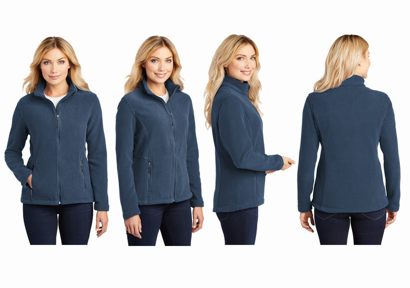 Delta Gamma Fleece Zip Cadet Jacket