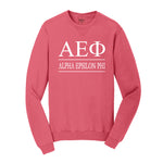 Alpha Epsilon Phi Vintage Color Crewneck Sweatshirt