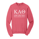 Kappa Alpha Theta Vintage Color Crewneck Sweatshirt
