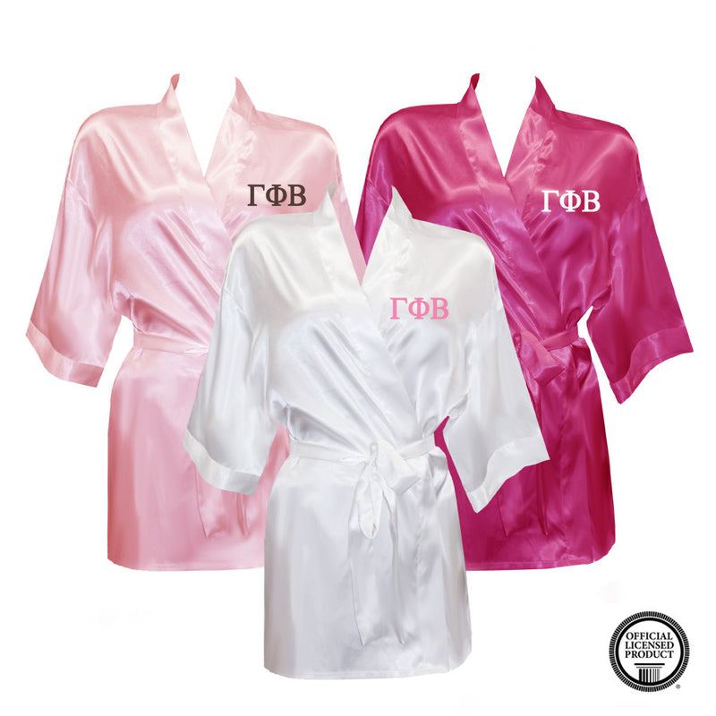 Gamma Phi Beta Satin Robe