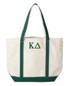 Kappa Delta Large Canvas Tote Bag