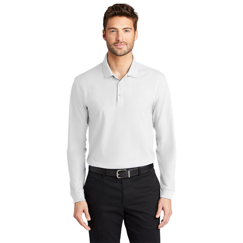 Zeta Psi Theta Long Sleeve Polo