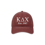 Kappa Delta Chi Beach Washed Hat
