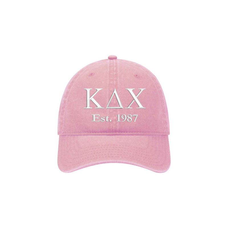 Kappa Delta Chi Beach Washed Hat