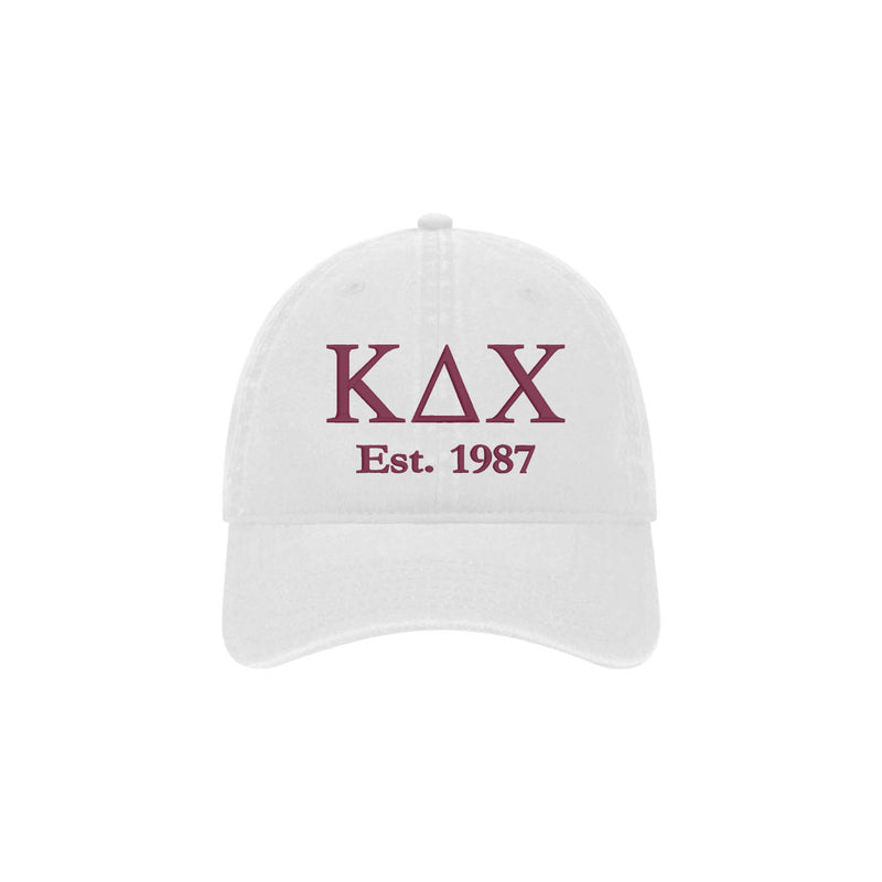 Kappa Delta Chi Beach Washed Hat