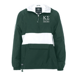 Kappa Sigma Rugby Striped Lined Windbreaker