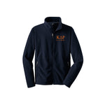 Kappa Delta Rho Alumni Fleece Zip Cadet Jacket