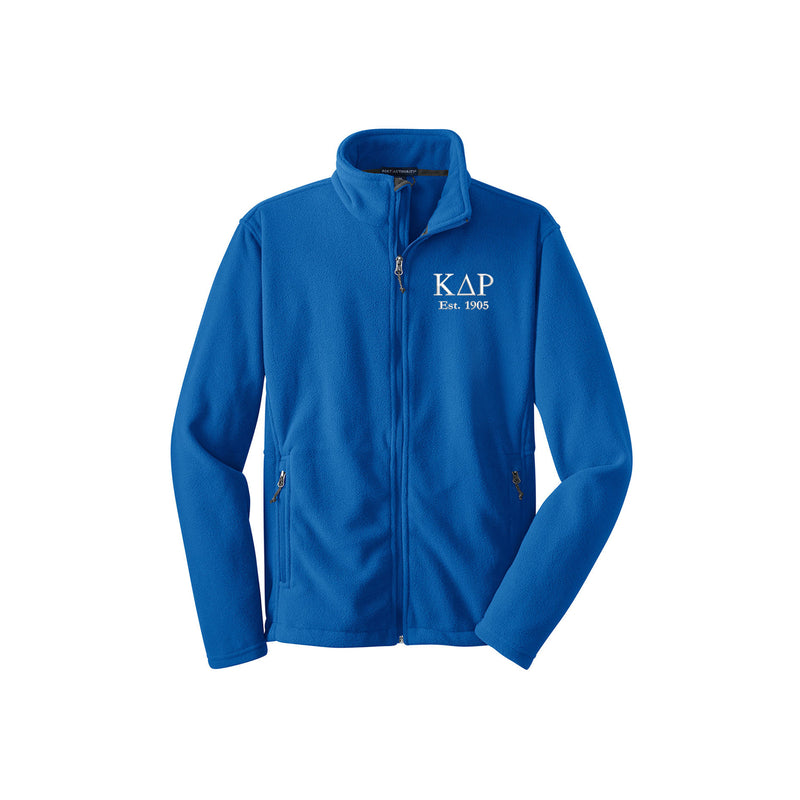 Kappa Delta Rho Est Fleece Zip Cadet Jacket