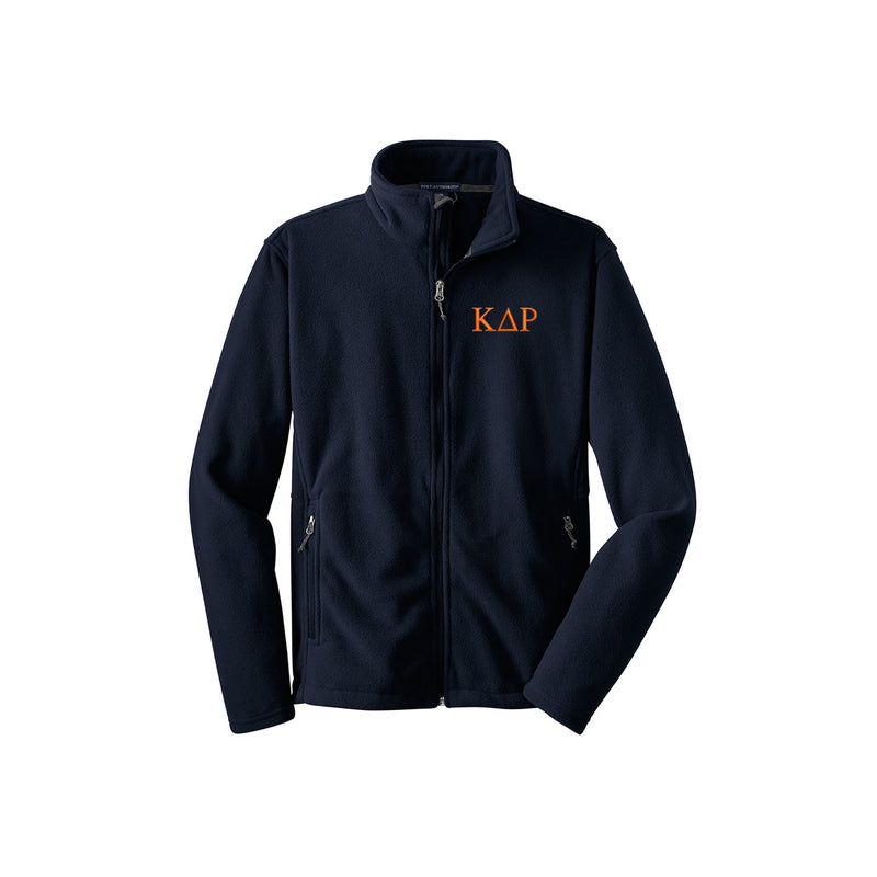 Kappa Delta Rho Fleece Zip Cadet Jacket