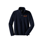 Kappa Delta Rho Quarter Zip Fleece Pullover