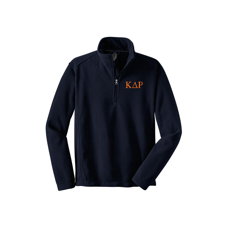 Kappa Delta Rho Quarter Zip Fleece Pullover