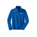 Kappa Delta Rho Quarter Zip Fleece Pullover
