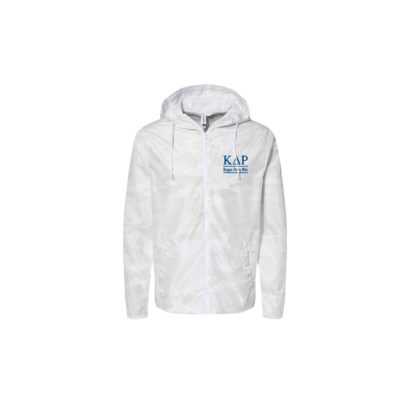 Kappa Delta Rho Full Zip Windbreaker