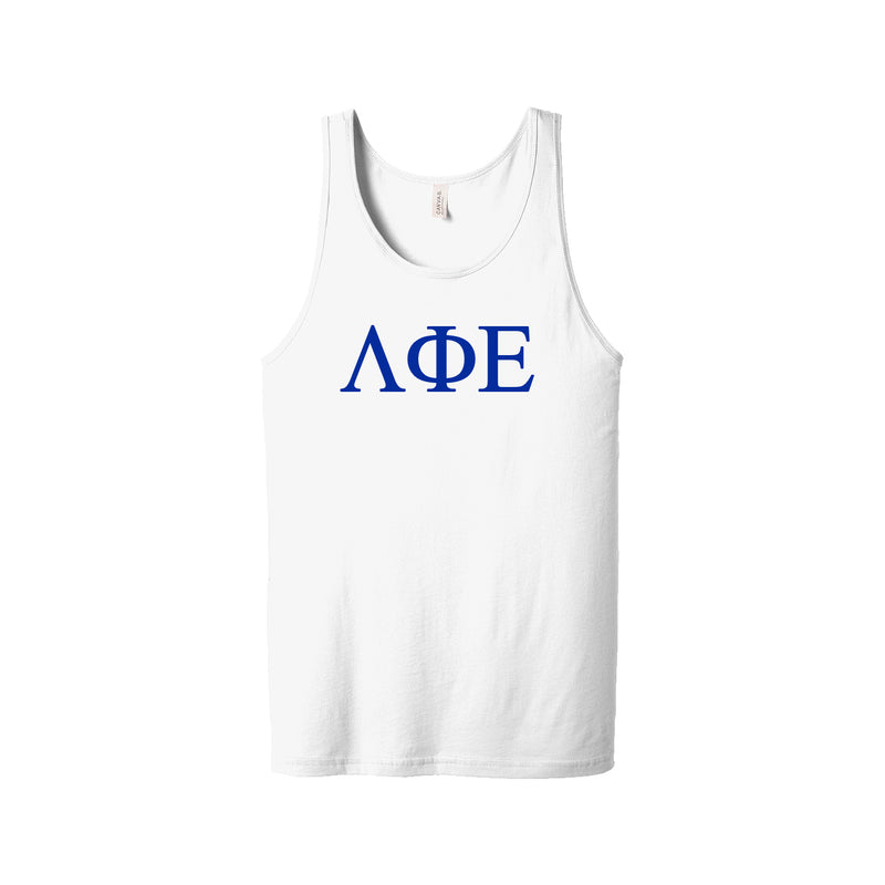 Lambda Phi Epsilon Fraternity Jersey Tank Top