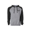 Lambda Phi Epsilon Raglan Hooded Sweatshirt