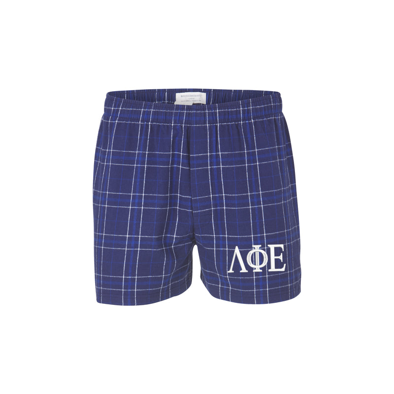 Lambda Phi Epsilon Pajama Bottom Shorts-Boxers