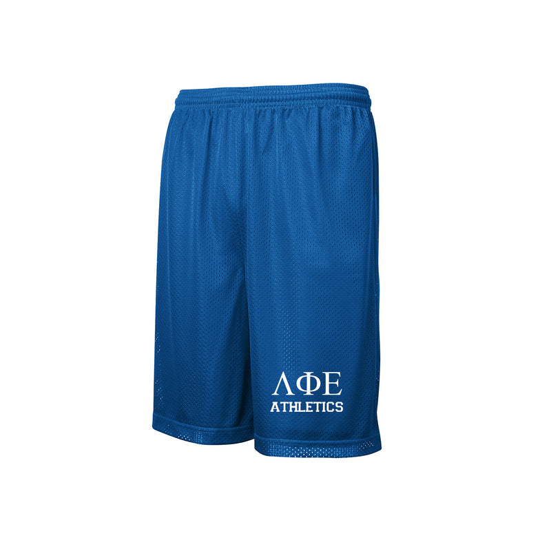 Lambda Phi Epsilon Mesh Sports Shorts