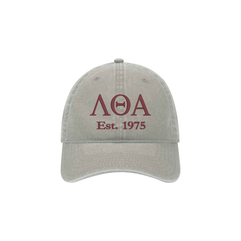 Lambda Theta Alpha Beach Washed Hat